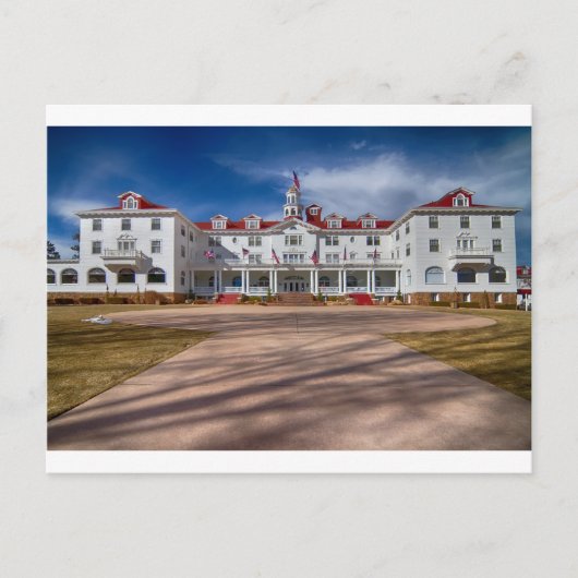 Das Stanley Hotel Postkarte (Vorderseite)