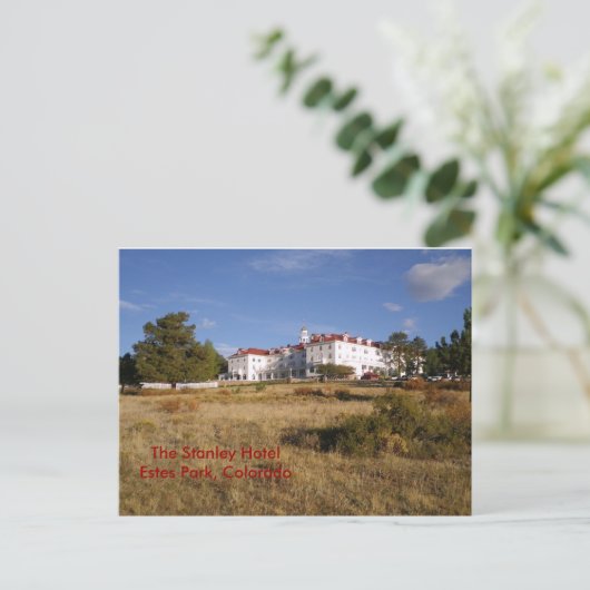 Das Stanley Hotel Postkarte (Stehend Vorderseite)