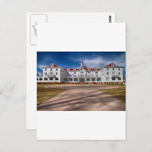 Das Stanley Hotel Postkarte (Vorne/Hinten)