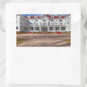 Das Stanley Hotel Rechteckiger Aufkleber (Tasche)
