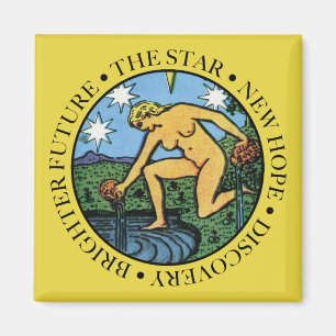 Das Star Magnet mit Text