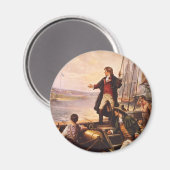 Das Star Spangled Banner von Percy Moran Magnet (Vorderseite/Rückseite)