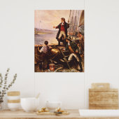 Das Star Spangled Banner von Percy Moran Poster (Küche)