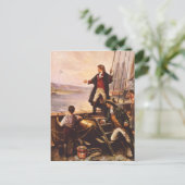 Das Star Spangled Banner von Percy Moran Postkarte (Stehend Vorderseite)