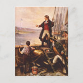 Das Star Spangled Banner von Percy Moran Postkarte (Vorderseite)