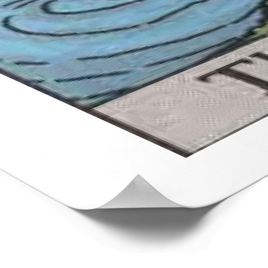 Das Star Tarot Card Poster (Ecke)