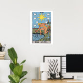 Das Star Tarot Card Poster (Heimbüro)