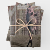 Das stärkste Mädchen der Welt Geschenkpapier Set (Beispiel)