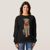 Das starrsinnige Airedale-Sweatshirt Sweatshirt (Vorne ganz)