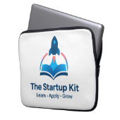 Das Startup Kit | Neoprene-Laptophülle (13") Laptopschutzhülle (Vorderseite Links)