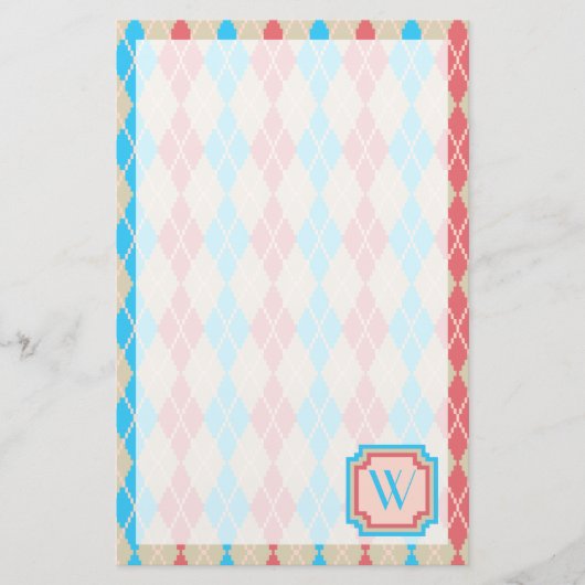 Das Stationery der Beach Raute Briefpapier (Vorderseite)