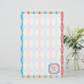 Das Stationery der Beach Raute Briefpapier (Stehend Vorderseite)