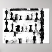 Das Staunton Chessmen Patent Zeichnend Poster (Vorne)