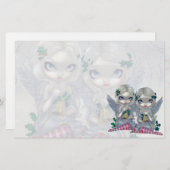 "Das Stechpalmen-und der Efeu-" Briefpapier (Vorne/Hinten)