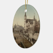 Das Steen, Antwerpen, Belgien Keramik Ornament (Links)