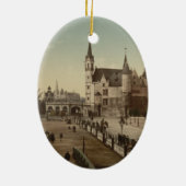 Das Steen, Antwerpen, Belgien Keramik Ornament (Hinten)