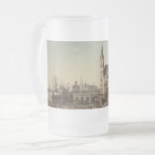 Das Steen, Antwerpen, Belgien Mattglas Bierglas (Vorderseite Links)