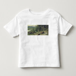 Das Steinzeitalter Kleinkind T-shirt