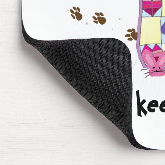 Das Steppen behält mich GESUND! Mousepad (Ecke)