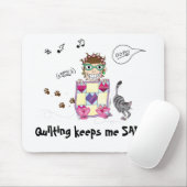 Das Steppen behält mich GESUND! Mousepad (Mit Mouse)
