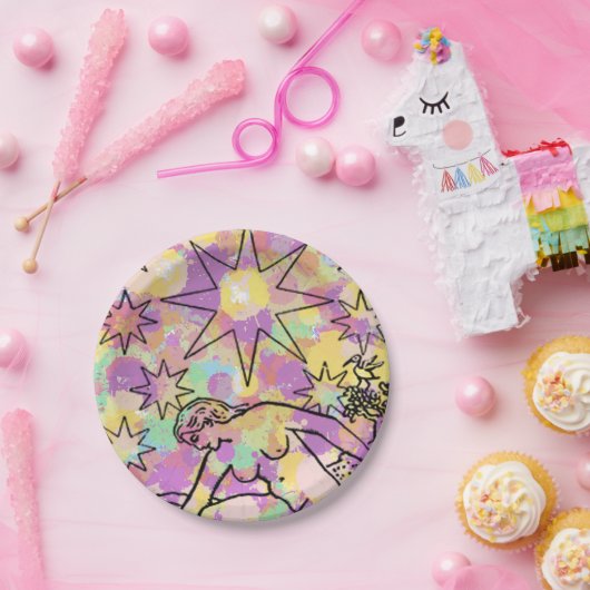 Das Stern-Tarot-Party Pappteller (Party)