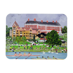 Das Stern-und Strumpfband-Zuhause Magnet