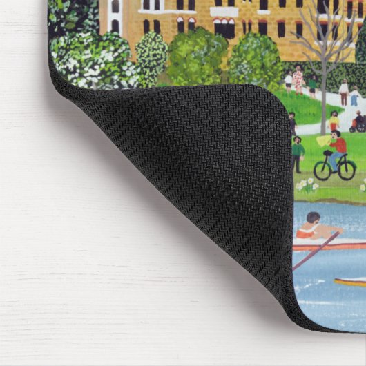 Das Stern-und Strumpfband-Zuhause Mousepad (Ecke)