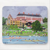 Das Stern-und Strumpfband-Zuhause Mousepad (Vorne)