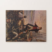 Das Sternenbanner Light Edward Percy Moran Puzzle (Horizontal)