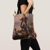 Das Sternenbanner Light Edward Percy Moran Tasche (Von Nahem)