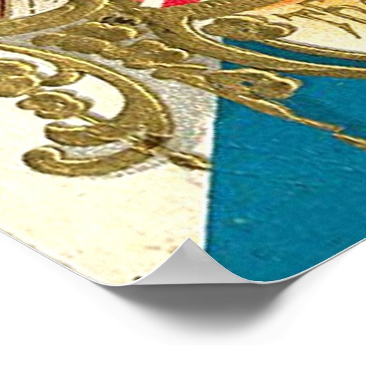 Das Sternenbanner Poster (Ecke)