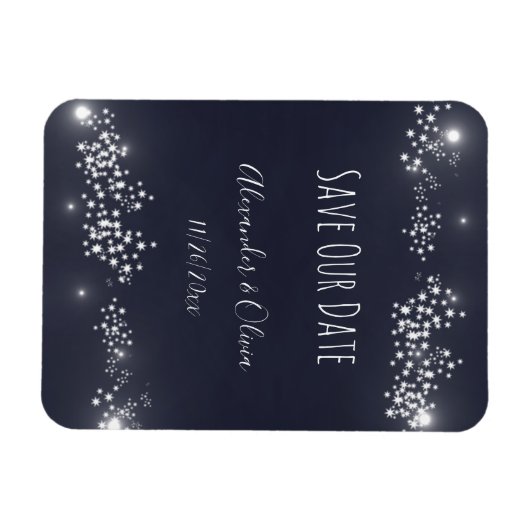 Das Sternenlicht speichert das Datumsfenster Magnet (Horizontal)