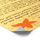 Das Sternenmagazin Poster (Ecke)