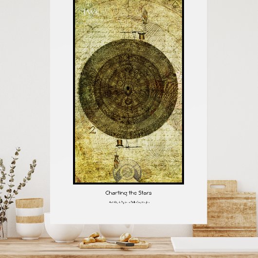 Das Sternenplakat Poster (Küche)