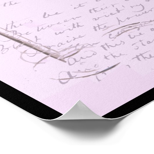 Das sternförmige Banner Poster (Ecke)