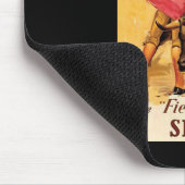 Das Stierfest in Spanien Mousepad (Ecke)