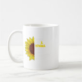 Das Stigma Mental Health Awareness Problem Sunflo Kaffeetasse (Links)
