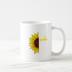 Das Stigma Psychische Gesundheit Bewusstseinsprobl Kaffeetasse