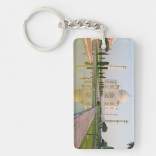 Das stille friedliche Taj Mahal bei Sonnenaufgang Schlüsselanhänger