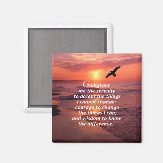 Das Stille Gebet 3 Magnet (Vorderseite/Rückseite)