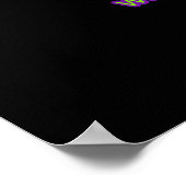 Das Stille Gebet Schöne amerikanische Adler Kopf Poster (Ecke)