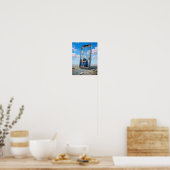 Das stille Gewicht des digitalen Gefangenseins Pos Poster (Küche)