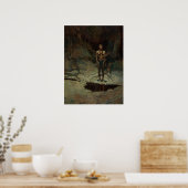 Das stille Grabmal von Newell Convers Wyeth Poster (Küche)