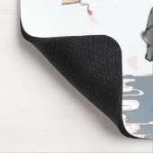 Das Stille Pfad-Mauspad Mousepad (Ecke)