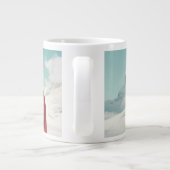 Das stilvolle Abenteuer in Avia Jumbo-Tasse (Rückseite)