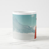 Das stilvolle Abenteuer in Avia Jumbo-Tasse (Vorderseite)