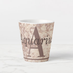 Das stilvolle Aquarius Sternzeichen Tasse Cup Gesc