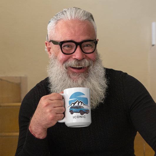 Das stilvolle Iconic Outdoor Vehicle Kaffeetasse