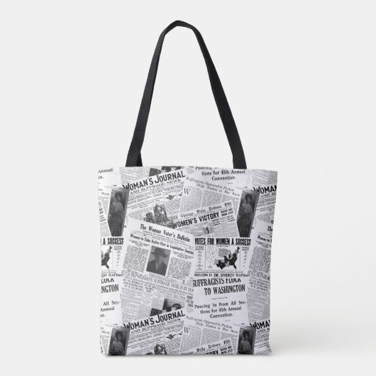 DAS STIMMRECHT DER FRAUEN TASCHE (Rückseite)