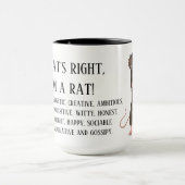 Das stimmt, ich bin eine Ratte! Tasse (Zentrum)